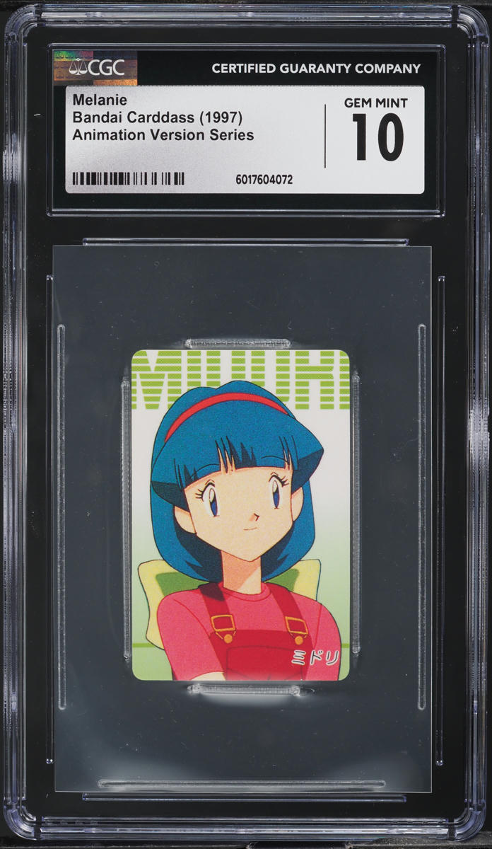 1997 Pokemon Japanese Bandai Carddass Animation Version Melanie CGC 10 GEM MINT