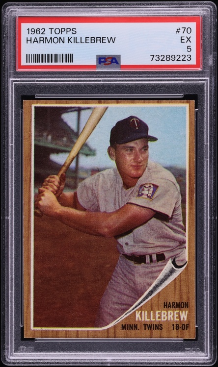 1952 Topps Harmon Killebrew #70 PSA 5 EX