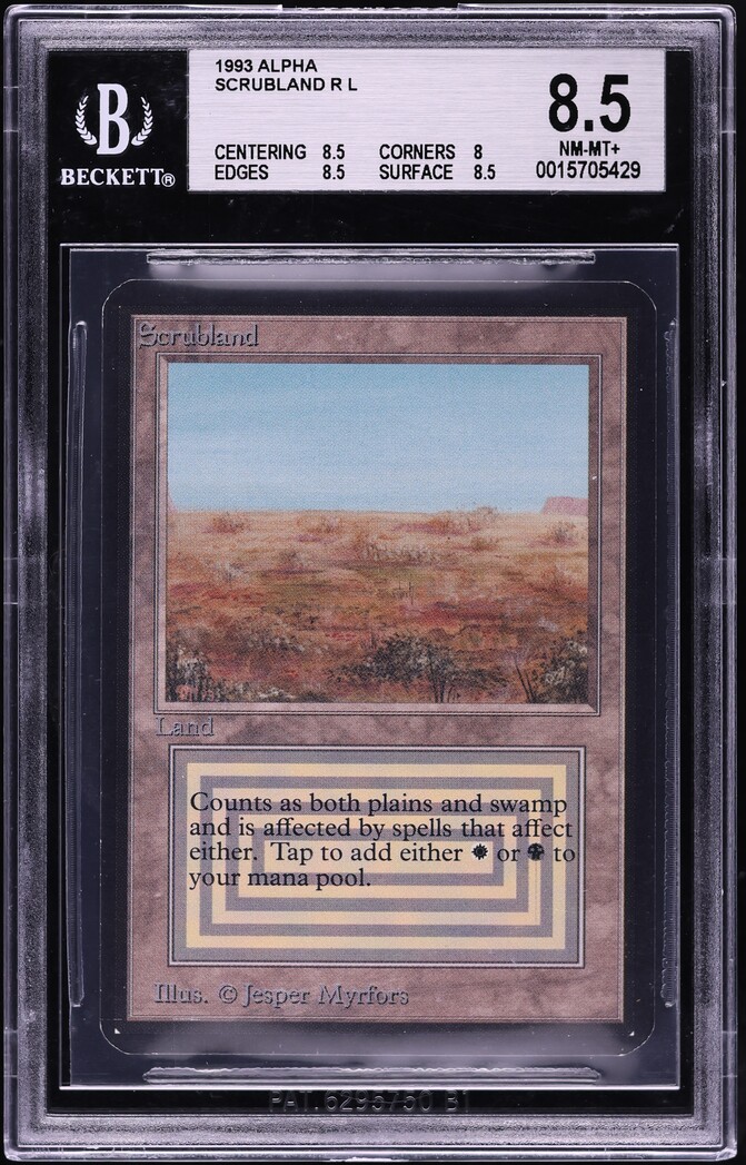 Scrubland【3ED】Steppa デュアルランド MTG Scrubland【3ED】Steppa デュアルランド MTG Scrubland | 3rd