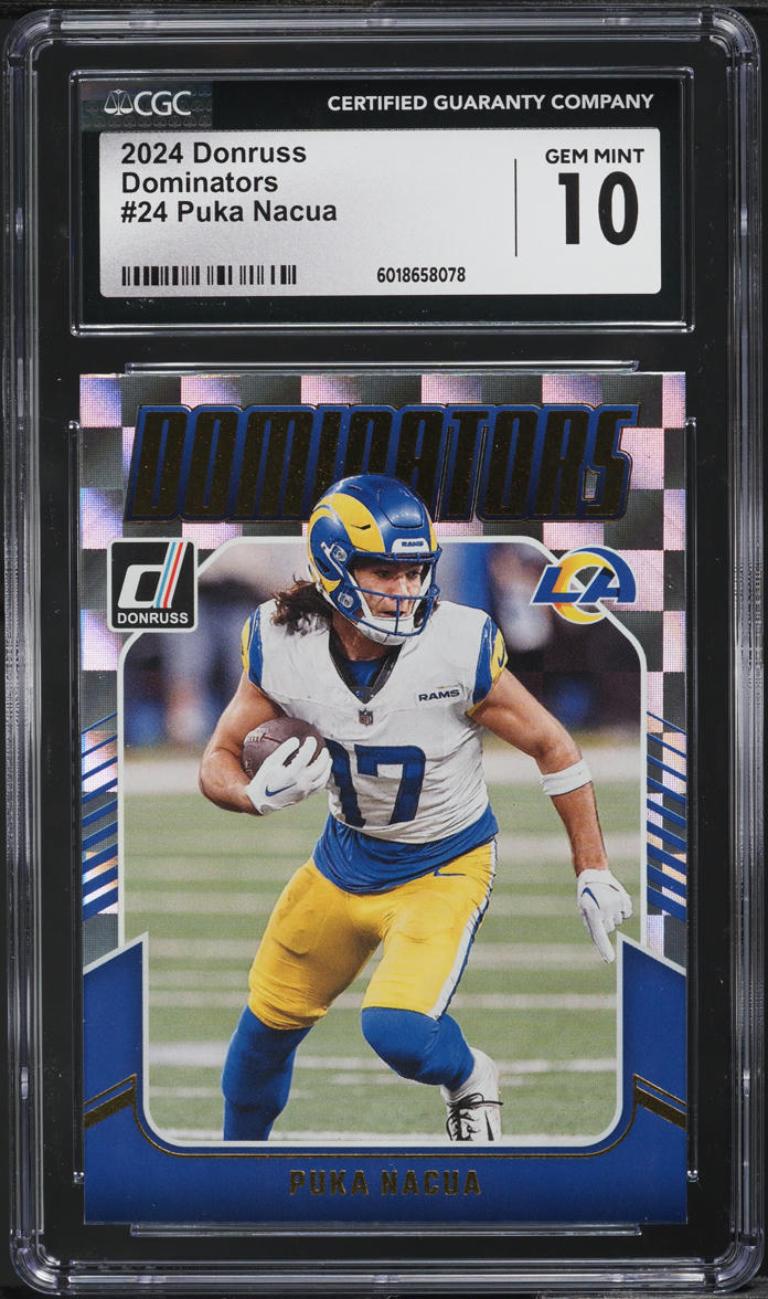 2024 Donruss Dominators Puka #24 CGC 10 GEM MINT