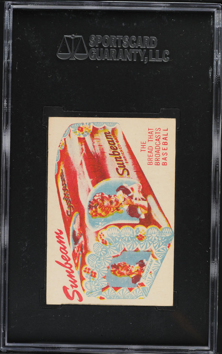 1947 Sunbeam Bread Joe Orengo SACRAMENTO SOLONS SGC AUTH