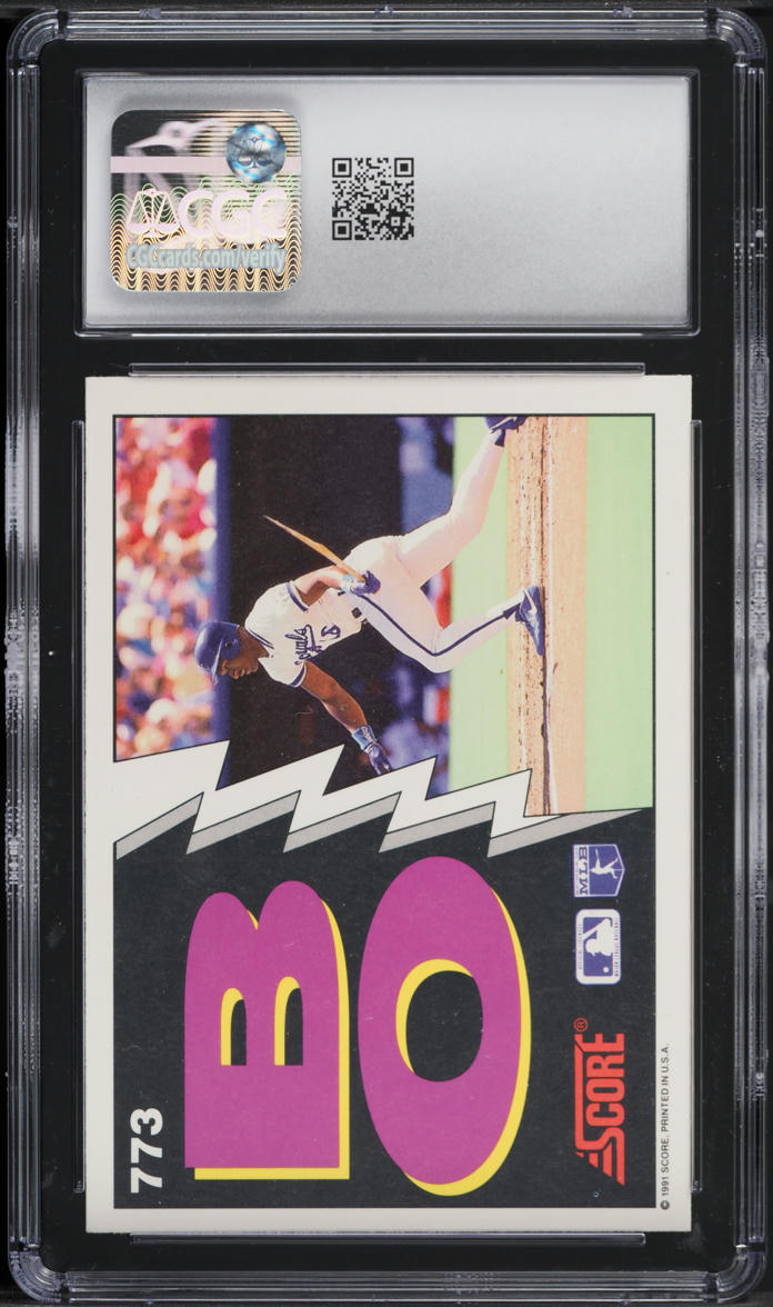 1991 Score Bo Jackson #773 CGC 9 MINT
