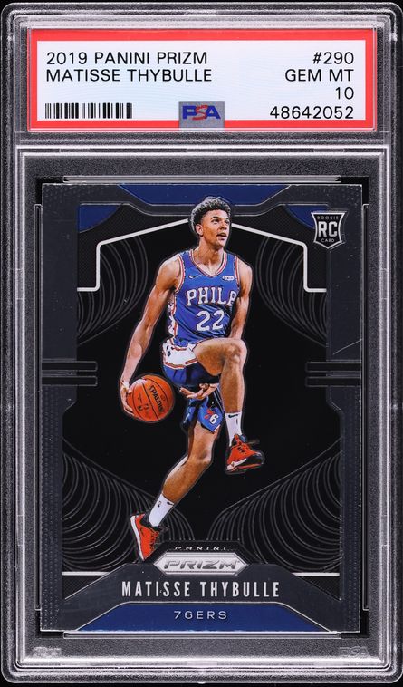 2019 Panini Prizm Matisse Thybulle ROOKIE #290 PSA 10 GEM MINT