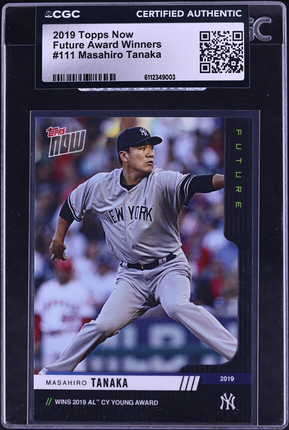 2020 Topps Chrome Refractors #166 Masahiro Tanaka on Fanatics Collect