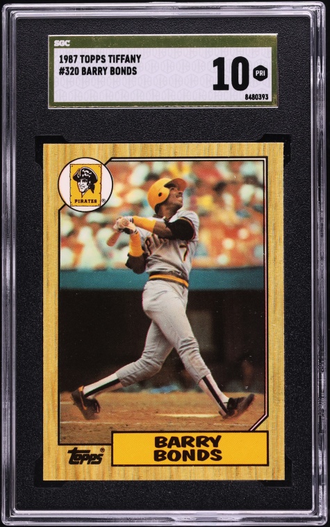 1987 Topps Tiffany Barry Bonds #320 SGC 10 PRISTINE - Photo 1