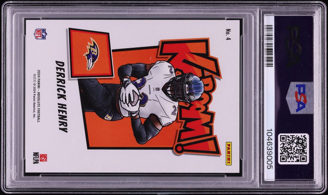 2024 Absolute Kaboom! Horizontal Derrick Henry #4 PSA 10 GEM MINT
