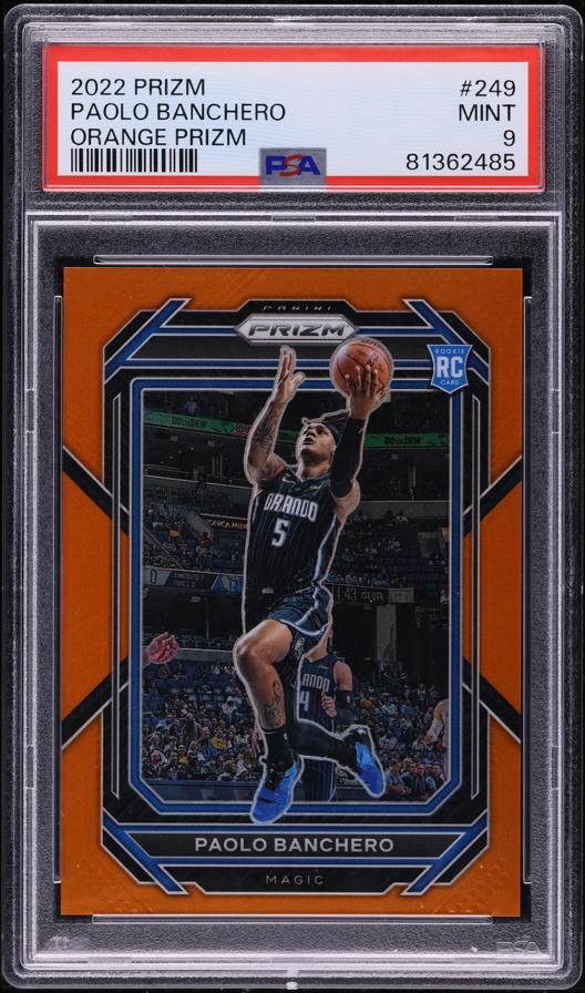 2022 National Treasures Paolo Banchero ROOKIE PATCH AUTO DNA 10