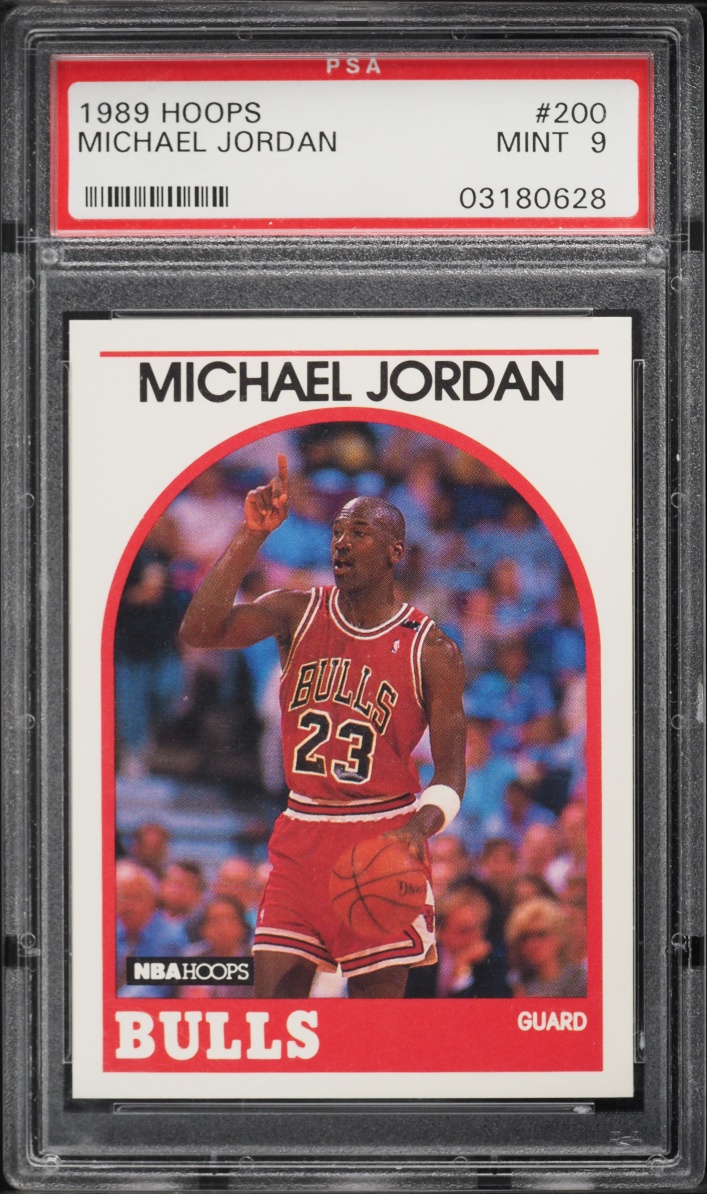 1989 Hoops Michael Jordan #200 PSA 9 MINT