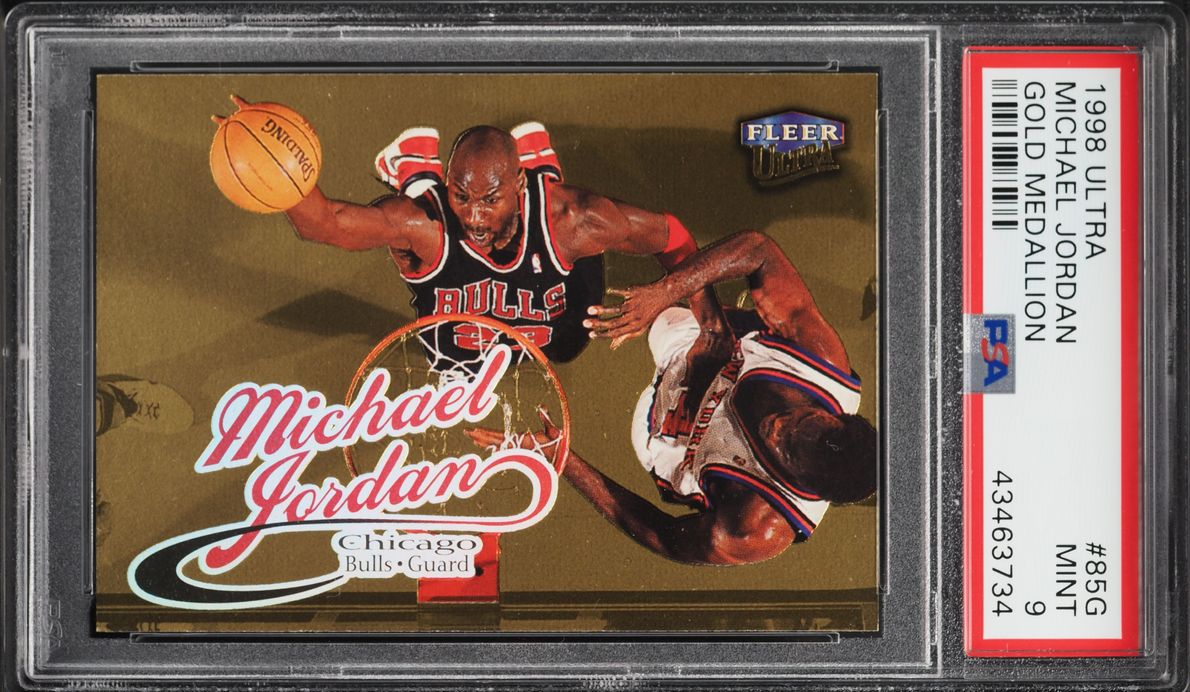 1998 Ultra Gold Medallion Michael Jordan #85G PSA 9 MINT