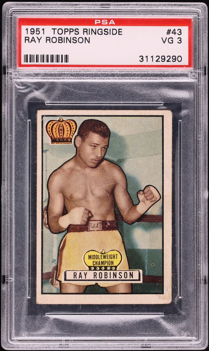 1951 Ringside Sugar Ray Robinson #43 PSA 3 VG