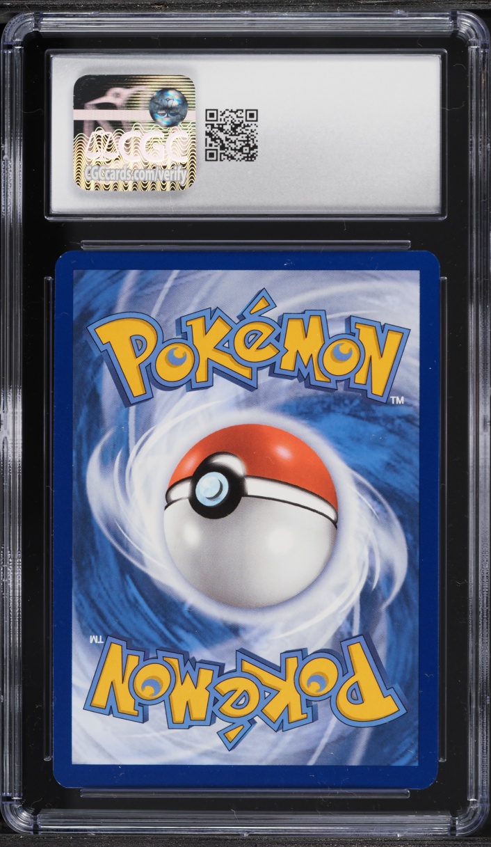 2024 Pokemon Scarlet & Violet Paldean Fates Holo Magmortar #10 CGC 9.5 MINT+
