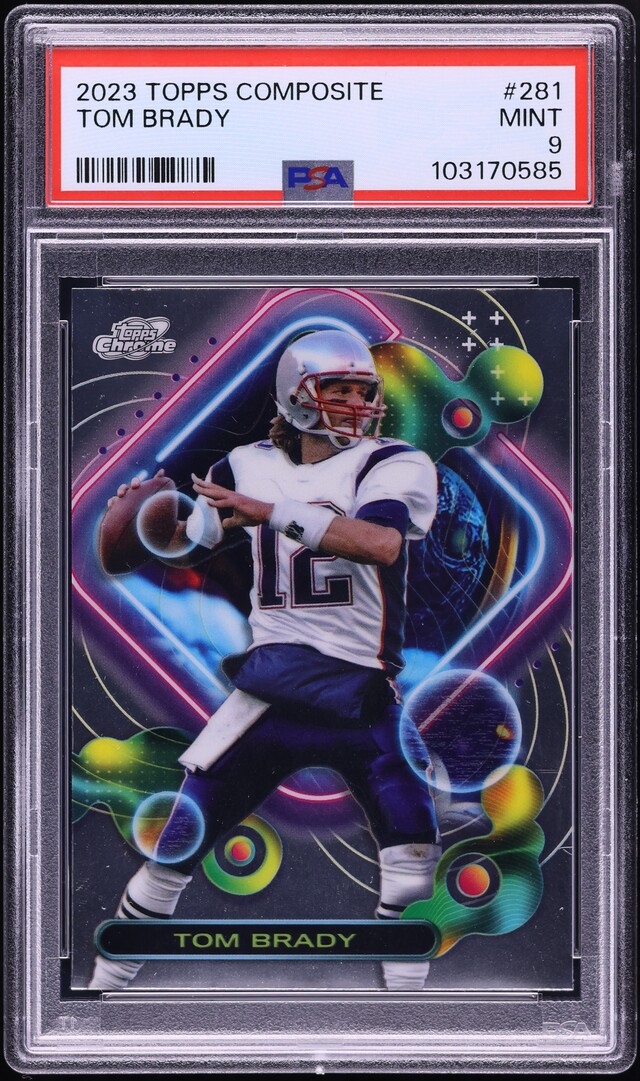 2023 Topps Composite Tom Brady #281 PSA 9 MINT
