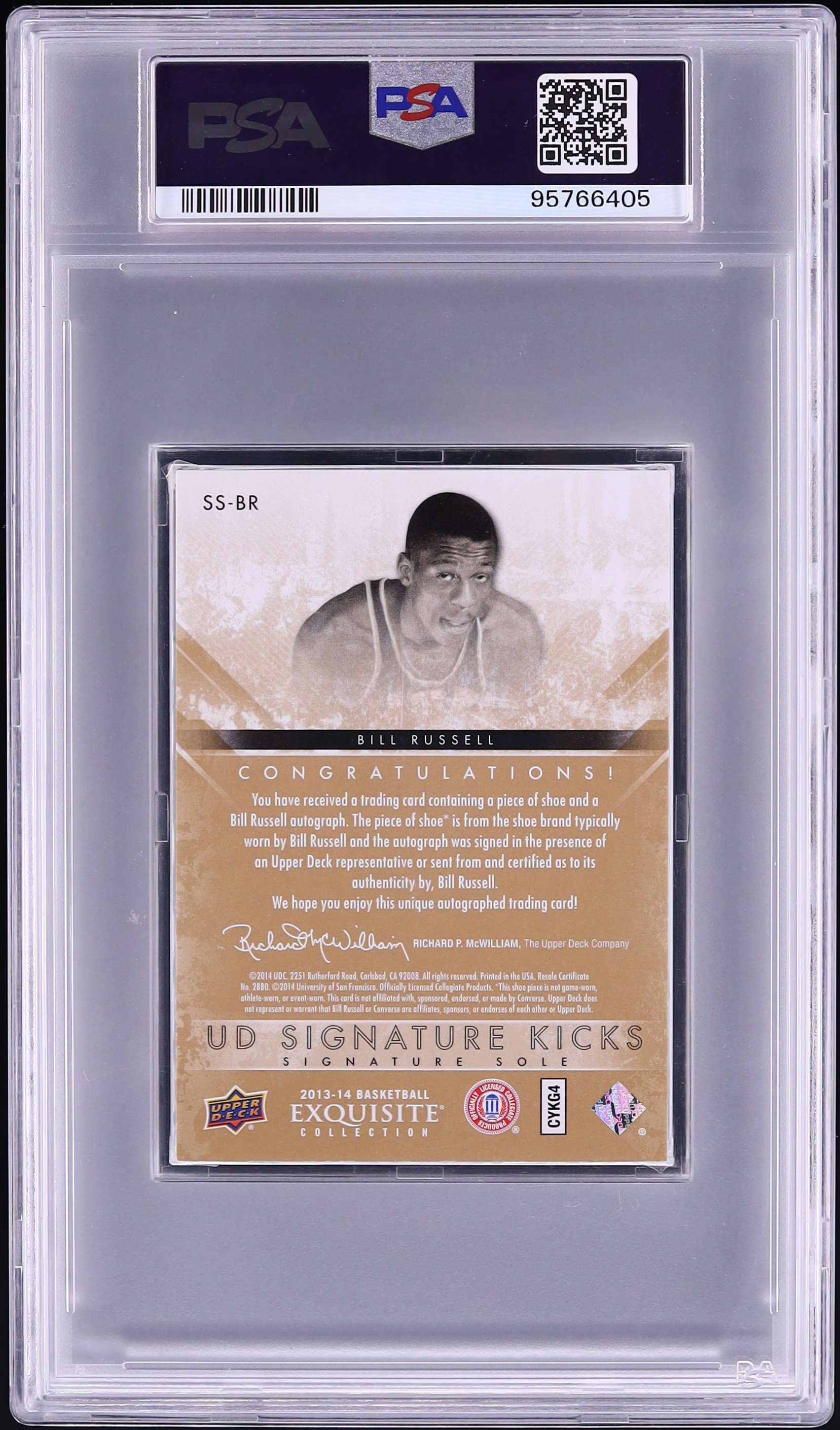 その他 topps bowman Bill Russell auto card bill-russell-2009-10-bowman-48