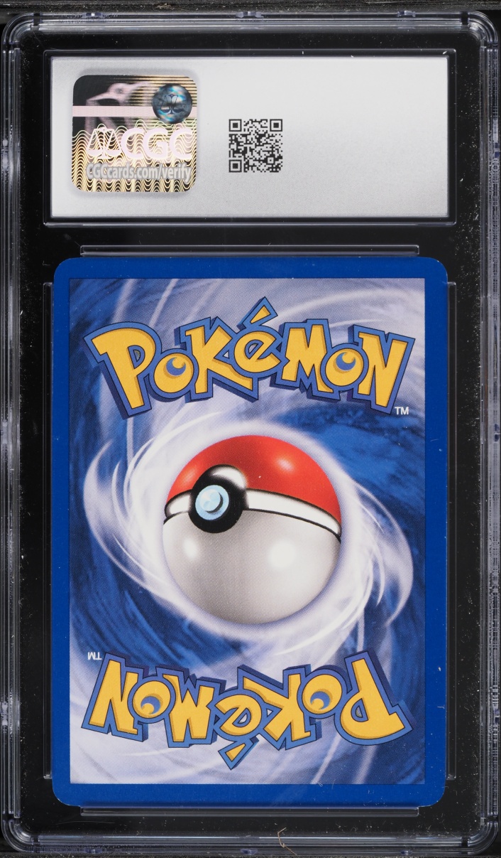 1999 Pokemon Team Rocket League Promo Prerelease Dark Gyarados #8 CGC 8 NM-MT