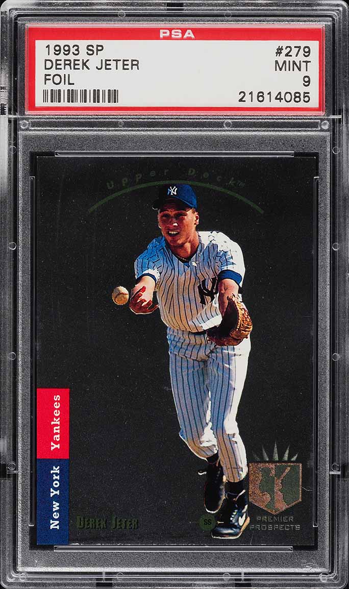 1993 SP Foil Derek Jeter ROOKIE #279 PSA 9 MINT