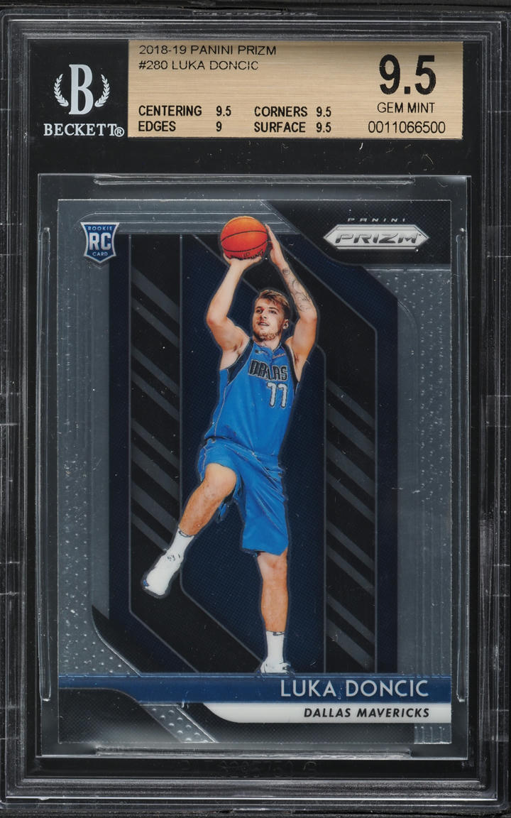 スポーツ選手 Luka Doncic Prizm Choice RC Auto SP 2018 2018-19 Panini Prizm - Luka Dončić #280 Silver Prizm (RC