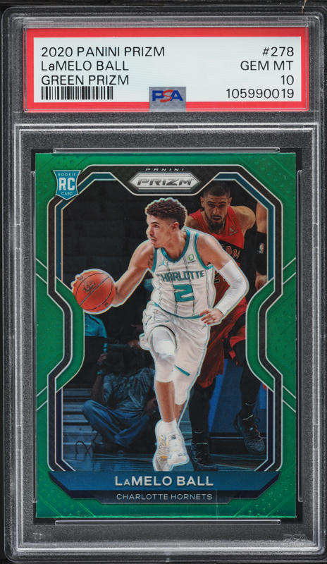 ラメロボール　8シリアル　PRIZM GREENCHOICE PSA10 ラメロボール 8シリアル PRIZM GREENCHOICE PSA10 2020 PRIZM