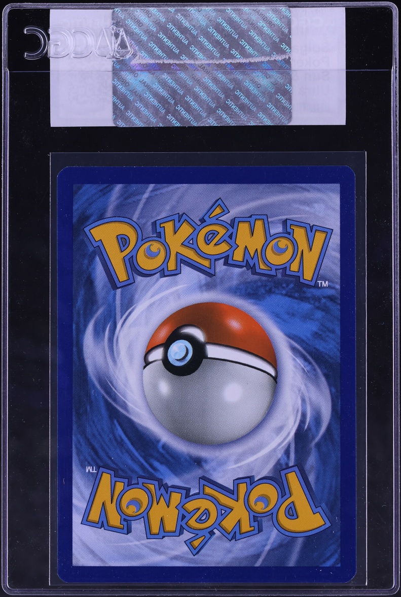 2017 Pokemon Sun & Moon Full Art Solgaleo GX #143 CGC AUTH