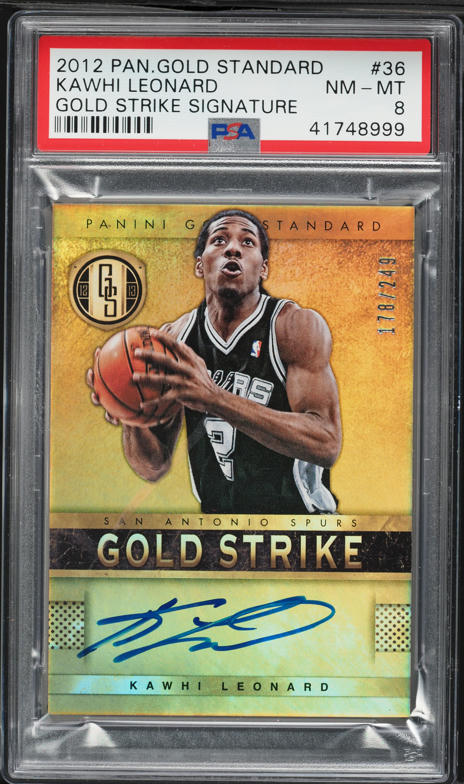 2012 Panini Past & Present Rise 'n Shine Kawhi Leonard