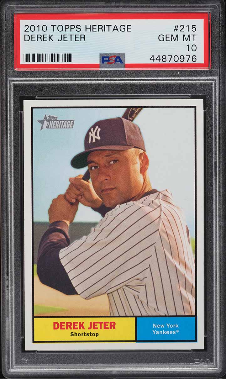 1993 Topps Derek Jeter ROOKIE #98 PSA 7 NRMT on Fanatics Collect
