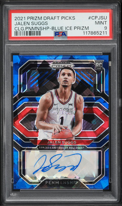 2021 Panini Prizm Draft Picks Red Jalen Green ROOKIE AUTO /49 #SS