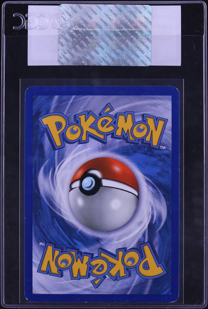 2010 Pokemon HeartGold & SoulSilver Lightning Energy #118 CGC AUTH