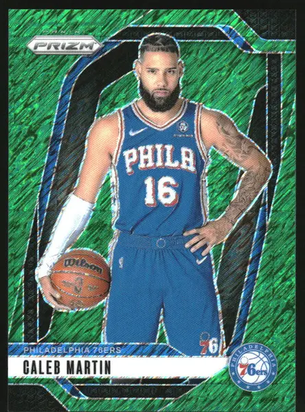 2024-25 Panini Select Concourse Green Prizm #19 Jordan Clarkson /5