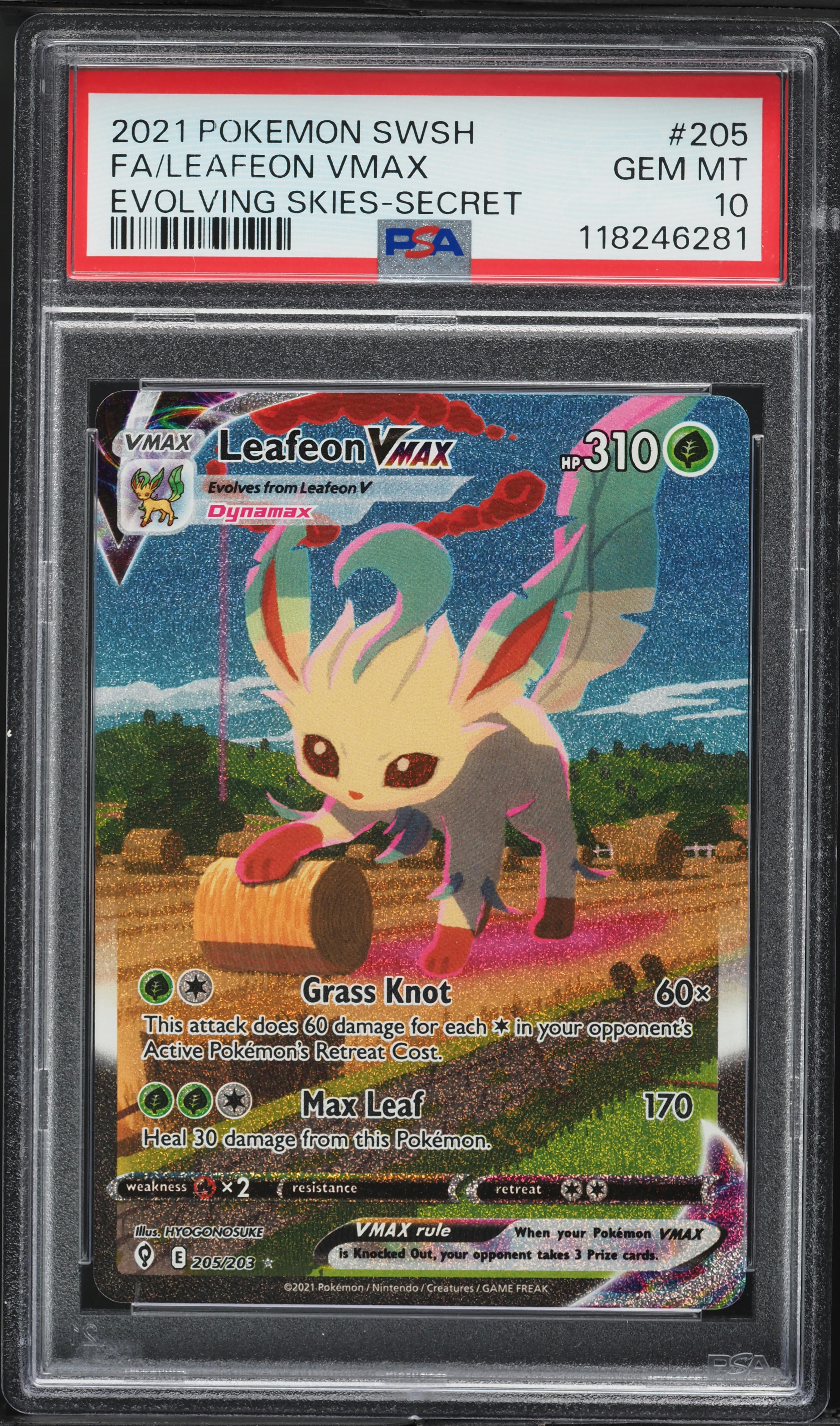 2021 Pokémon エーフィVMAX PSA10 #189 PSA 10 Espeon VMAX 189/S-P Eevee Heroes Set Promo Pokemon