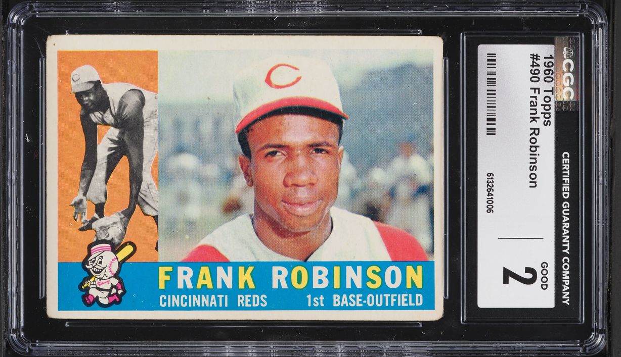 1960 Topps Frank Robinson #490 CGC 2 GD