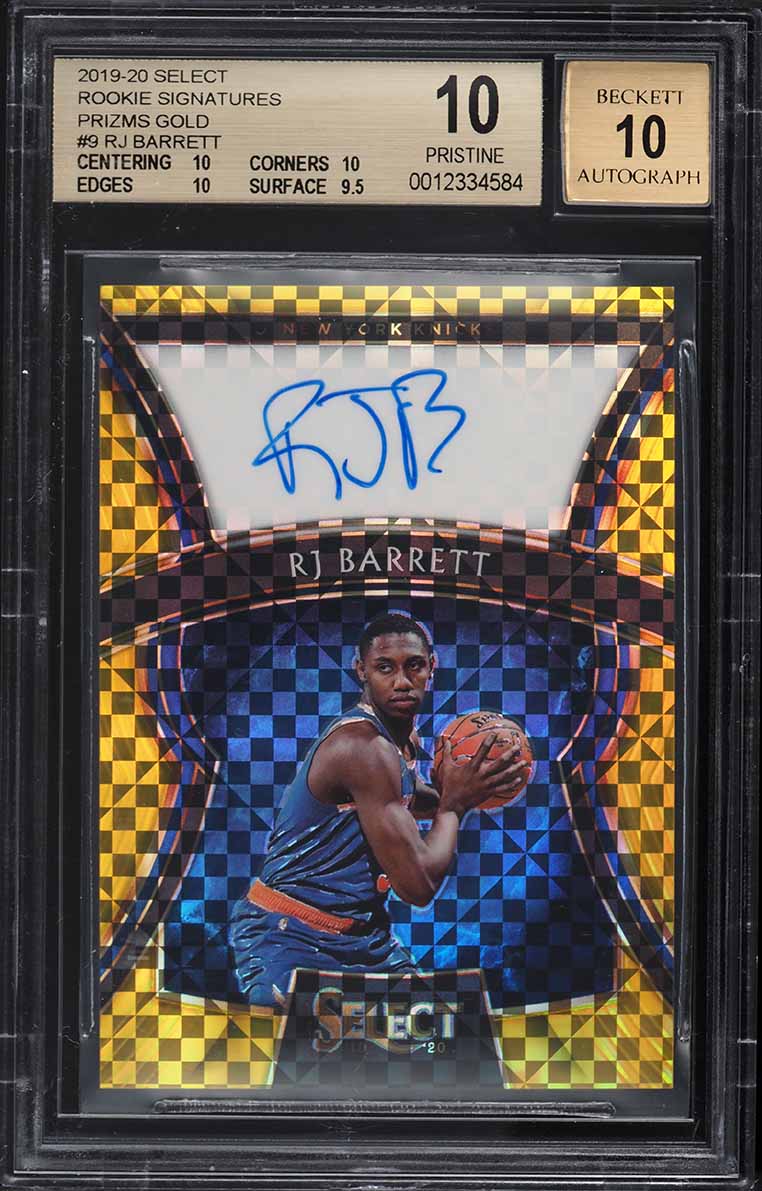 Prizm RJ Barrett Blue Prizm 199シリ　PSA 10 Prizm Rj Barrett Blue 199 Psa 10 | eBay