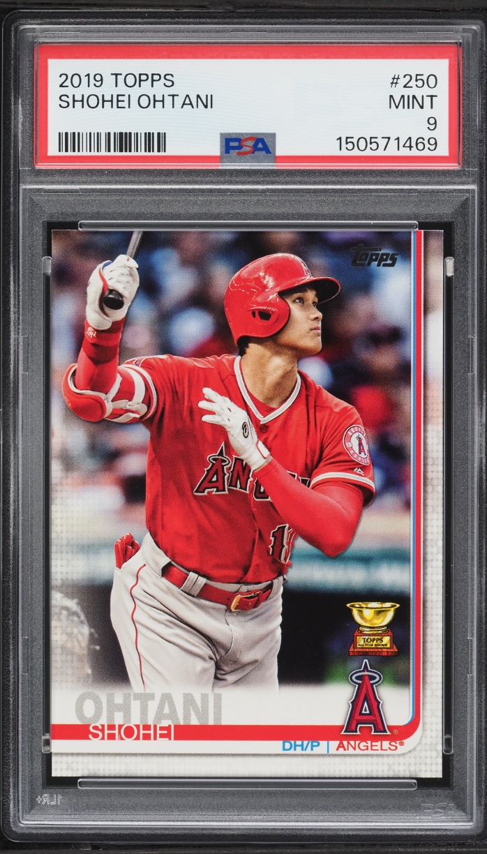 2019 Topps Shohei Ohtani #250 PSA 9 MINT