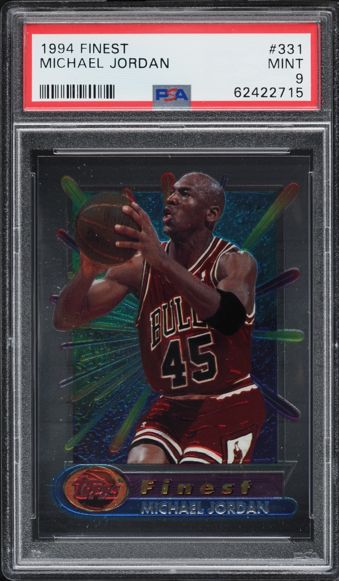 1994 Finest Basketball Michael Jordan #331 PSA 9 MINT