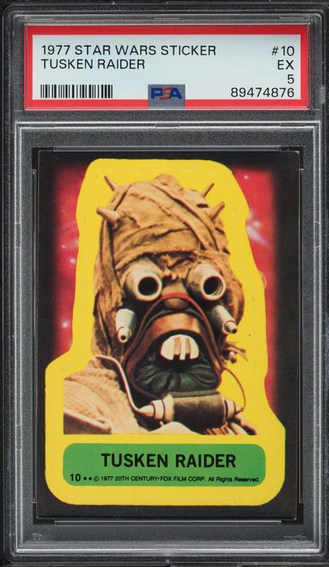 1977 Topps Star Wars Tusken Raider #107 SGC 6 EXMT on Fanatics Collect