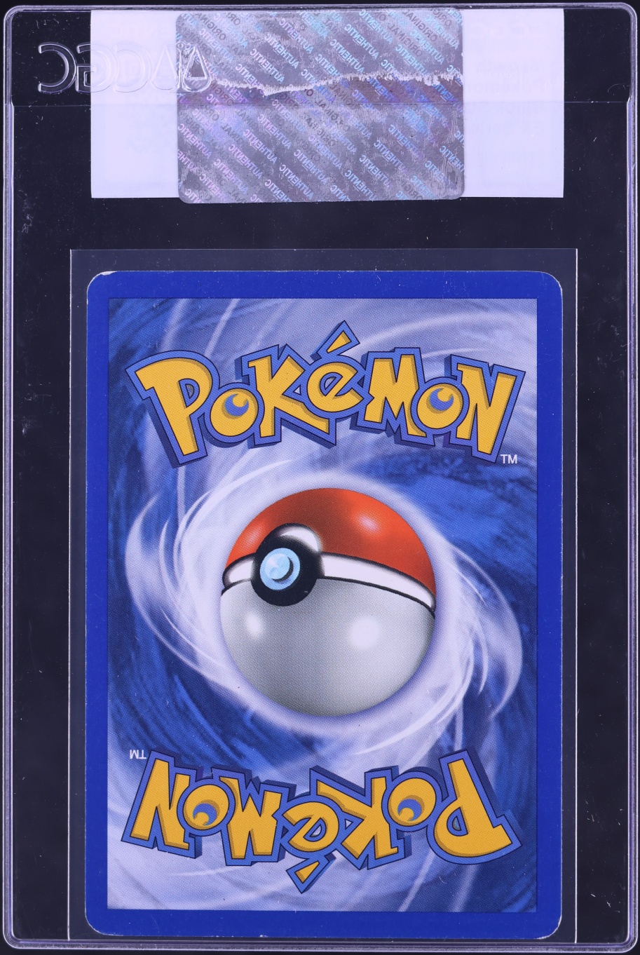 2003 Pokemon Promo EX Series Collector's Tin Cosmos Holo Meowth #13 CGC AUTH