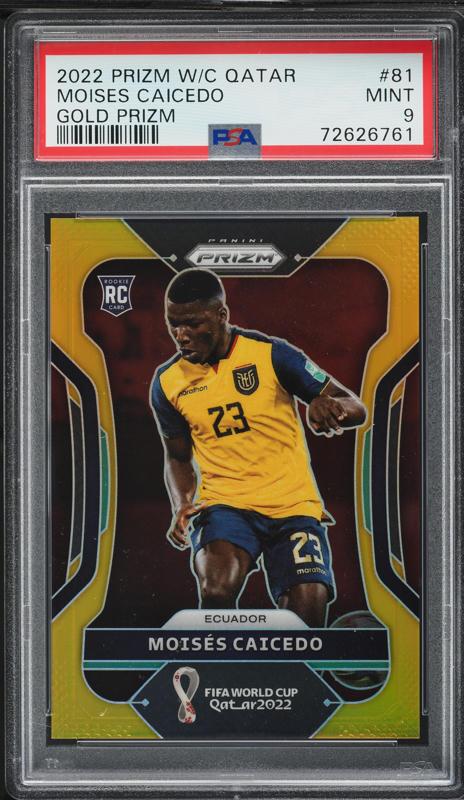 2022 Panini Prizm World Cup Qatar Team Badges Orange England