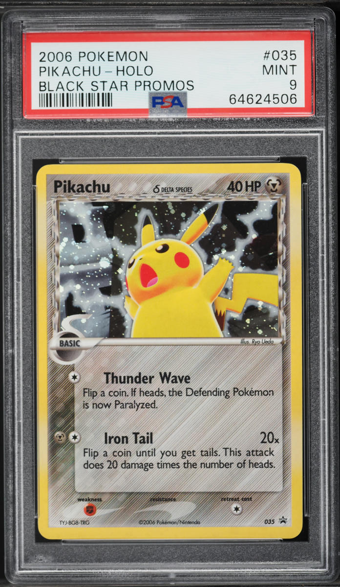 2006 Pokemon Promo Holo Pikachu #35 PSA 9 MINT