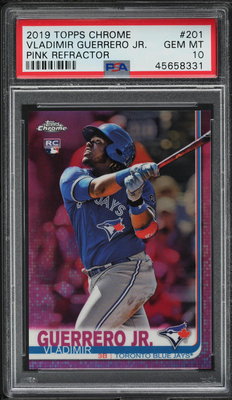 2019 Topps Chrome Prism Refractor Vladimir Guerrero Jr. ROOKIE
