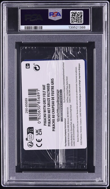 2023 Pokemon SV Promo Sealed Van Gogh Full Art Pikachu With Grey Felt Hat #85 PSA 10 GEM MINT