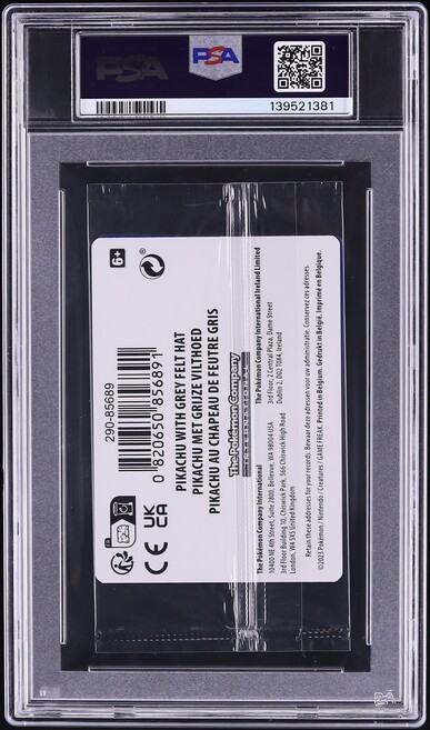 2023 Pokemon Scarlet & Violet Promo Sealed Van Gogh Pikachu With Grey Felt Hat #85 PSA 10 GEM