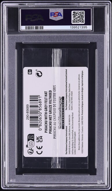 2023 Pokemon Scarlet & Violet Promo Sealed Van Gogh Pikachu With Grey Felt Hat #85 PSA 10 GEM