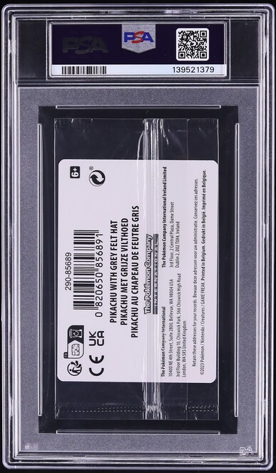 2023 Pokemon SV Promo Sealed Van Gogh Full Art Pikachu With Grey Felt Hat #85 PSA 10 GEM MINT