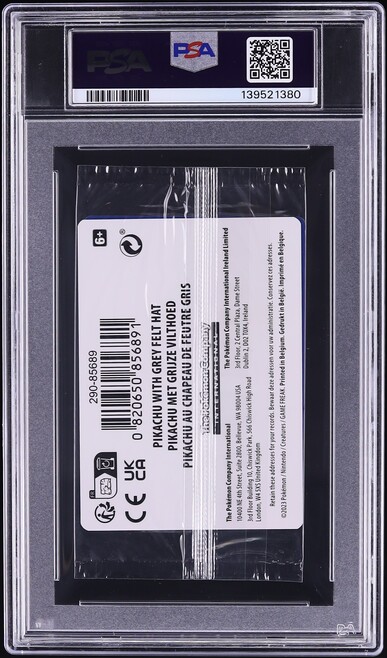 2023 Pokemon SV Promo Sealed Van Gogh Full Art Pikachu With Grey Felt Hat #85 PSA 10 GEM MINT