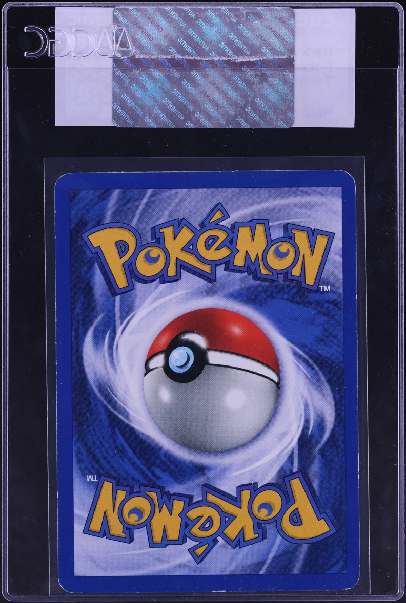 2000 Pokemon Team Rocket Dark Jolteon #38 CGC AUTH