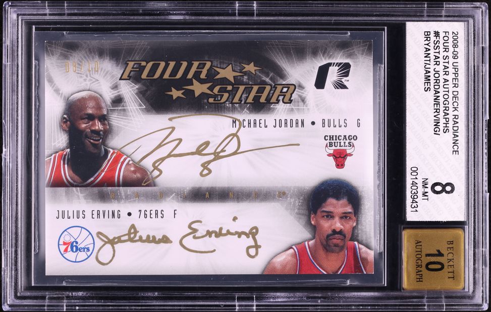 2008 Topps Basketball Kobe Bryant w/ LeBron James #24 PSA 10 GEM