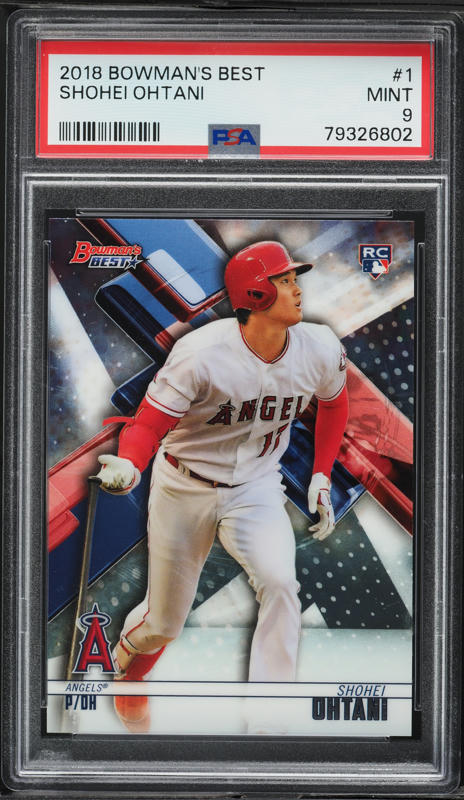 2018 Bowman's Best '98 Performers Shohei Ohtani ROOKIE #98BP