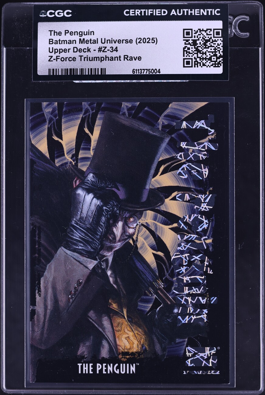 2025 Metal Universe Batman Z-Force Triumphant Rave The Penguin /75 #Z ...