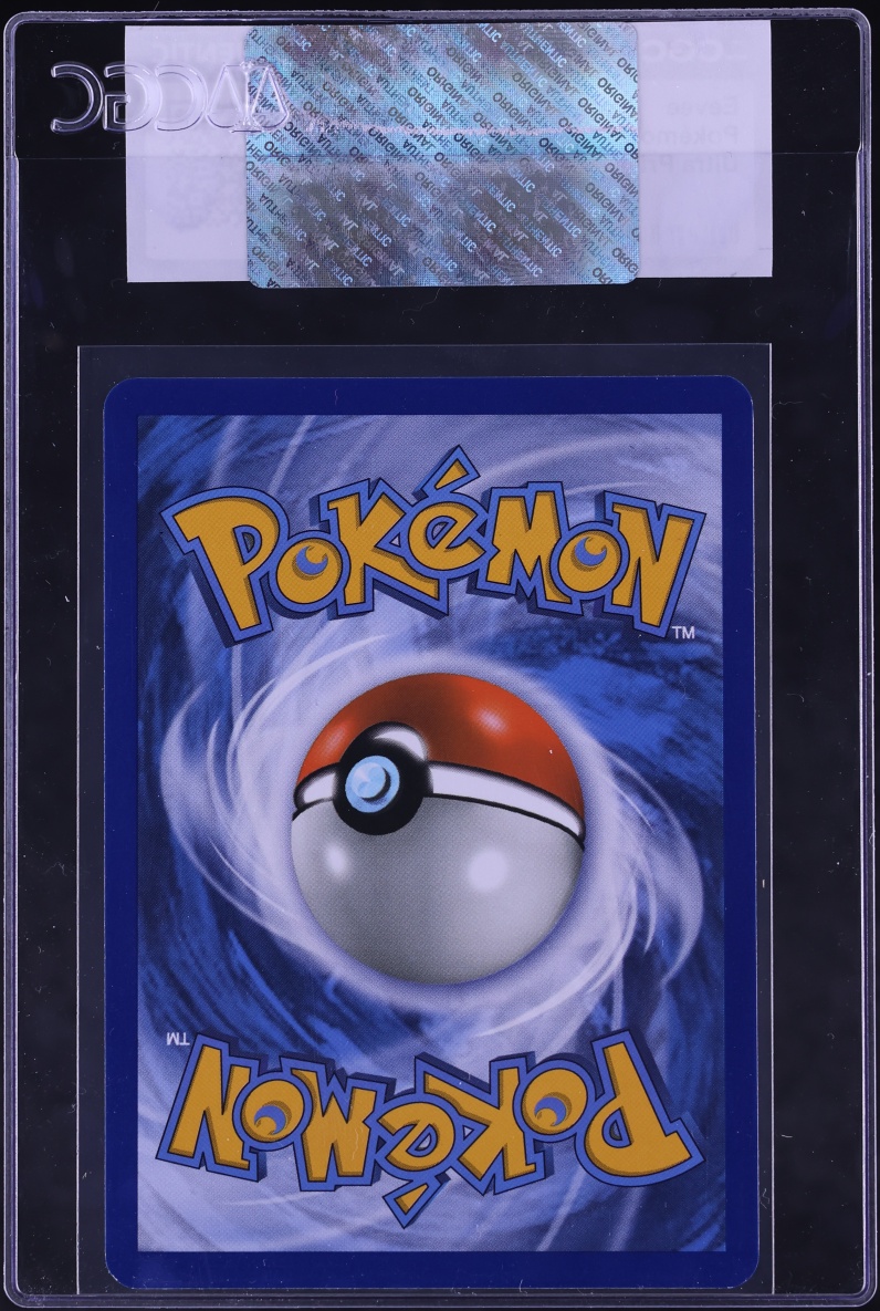 2018 Pokemon Sun & Moon Ultra Prism Eevee #105 CGC AUTH