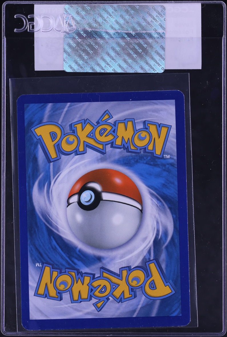 2014 Pokemon XY Furious Fists Eevee #80 CGC AUTH