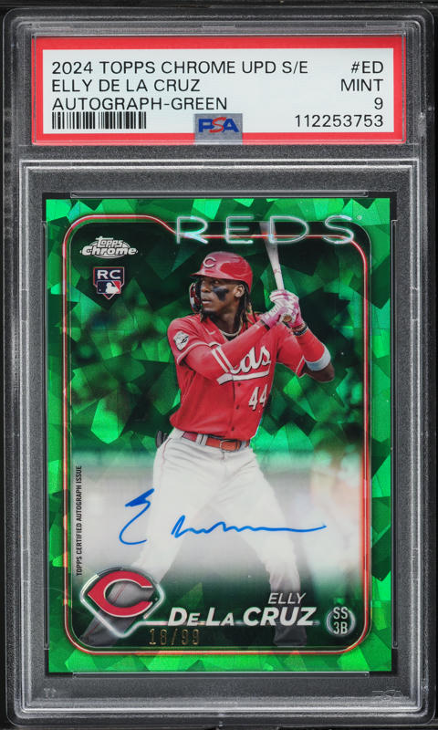 2023 Bowman Chrome Purple Refractor Elly De La Cruz ROOKIE /250