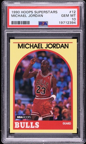 Tokyo_DC]1990 Hoopsマイケル•ジョーダン PSA-10 1990 Hoops Michael
